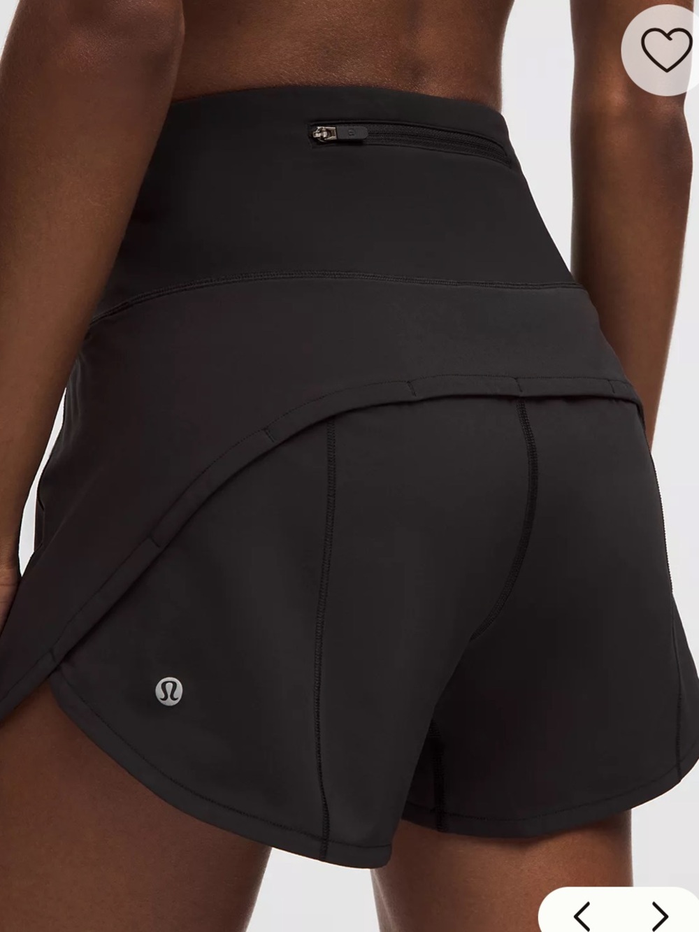 NWT lululemon Speed Up High-Rise Lined Short 4"